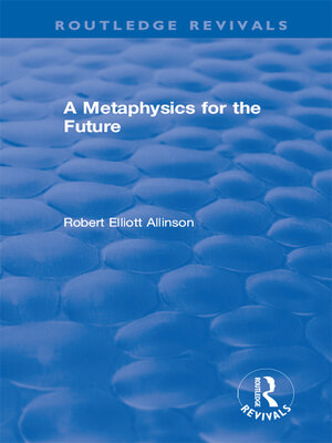 cover image of A Metaphysics for the Future